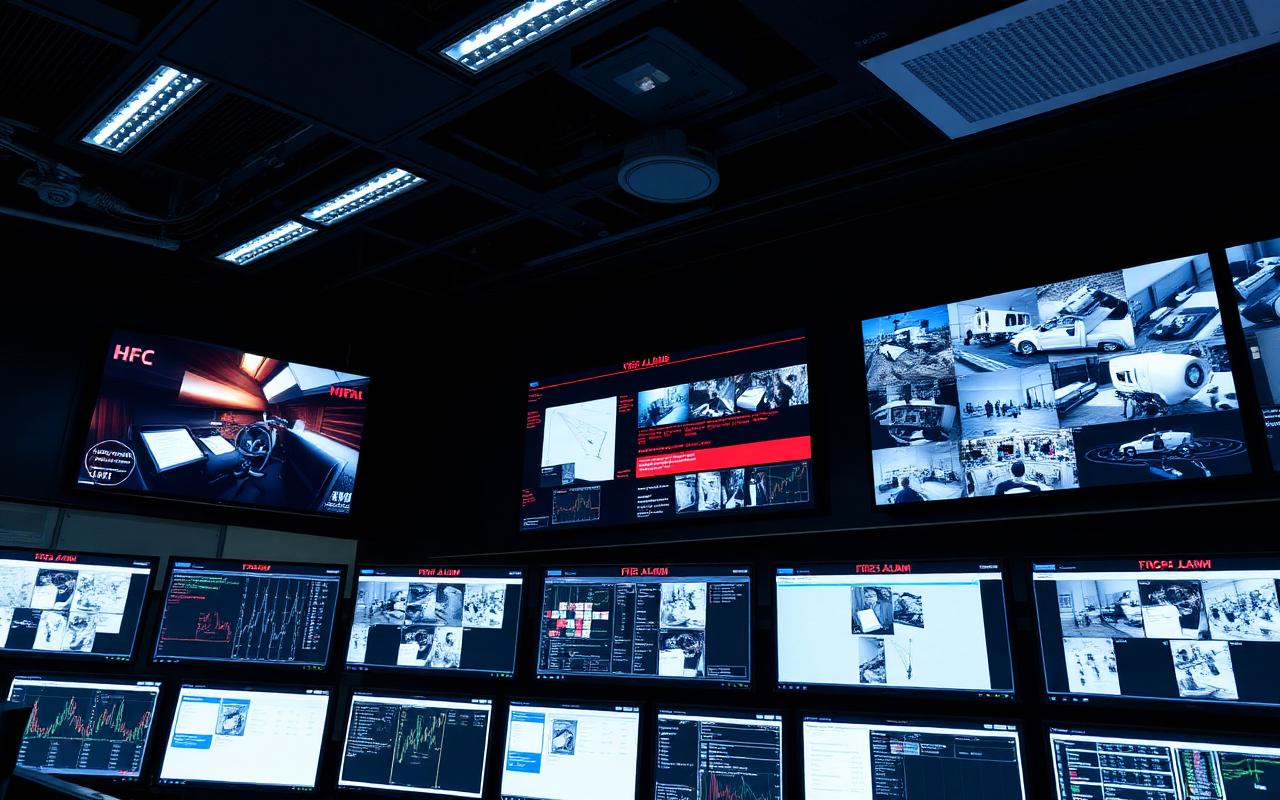Building automation control room